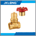 J1013 Forged Brass magnetic lockable gate valve